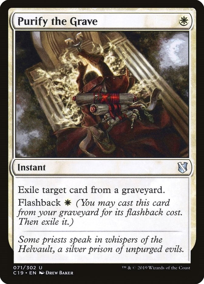 Image for Purify the Grave (71) [Commander 2019]