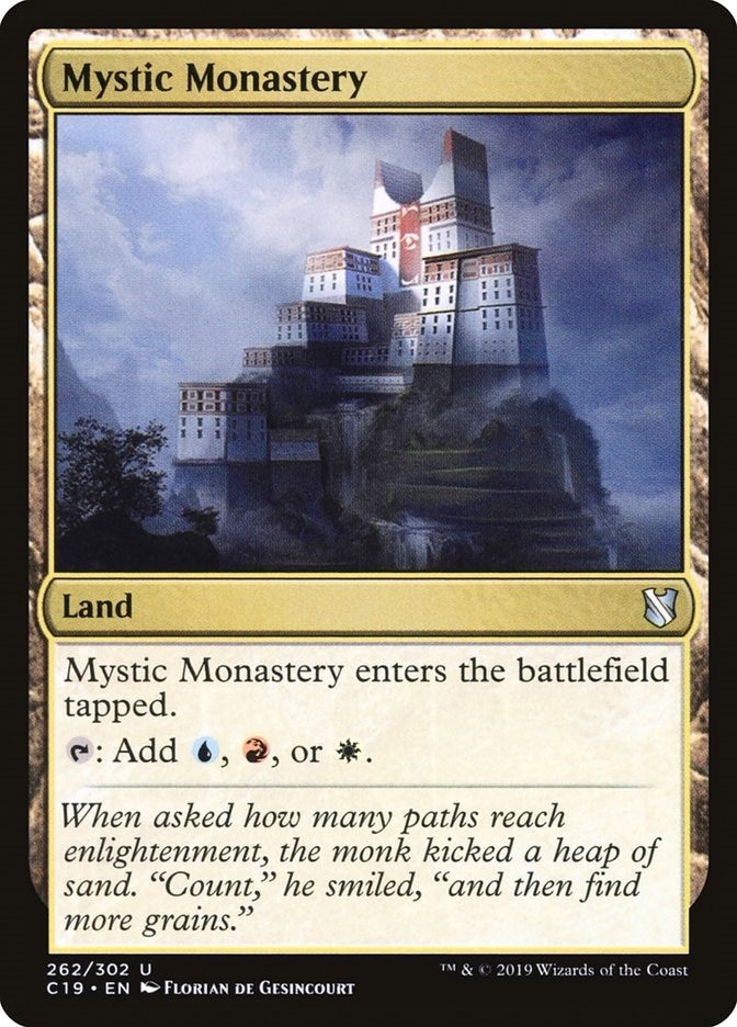 Image for Mystic Monastery (262) [Commander 2019]