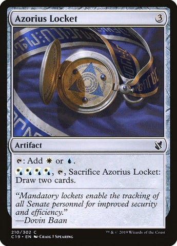Image for Azorius Locket (210) [Commander 2019]