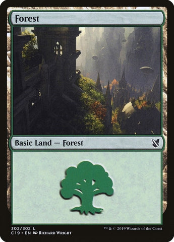 Image for Forest (302) (302) [Commander 2019]