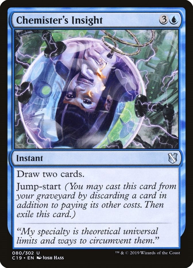 Image for Chemister's Insight (80) [Commander 2019]