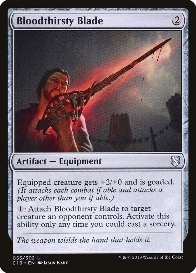 Image for Bloodthirsty Blade (53) [Commander 2019]