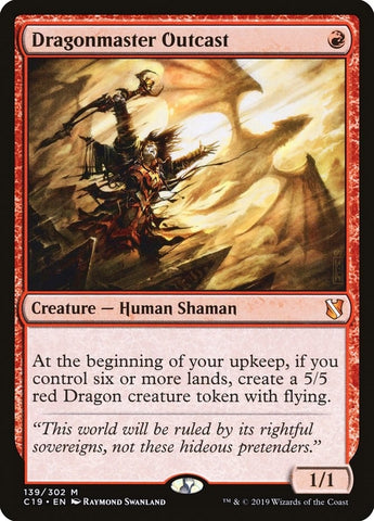 Image for Dragonmaster Outcast (139) [Commander 2019]