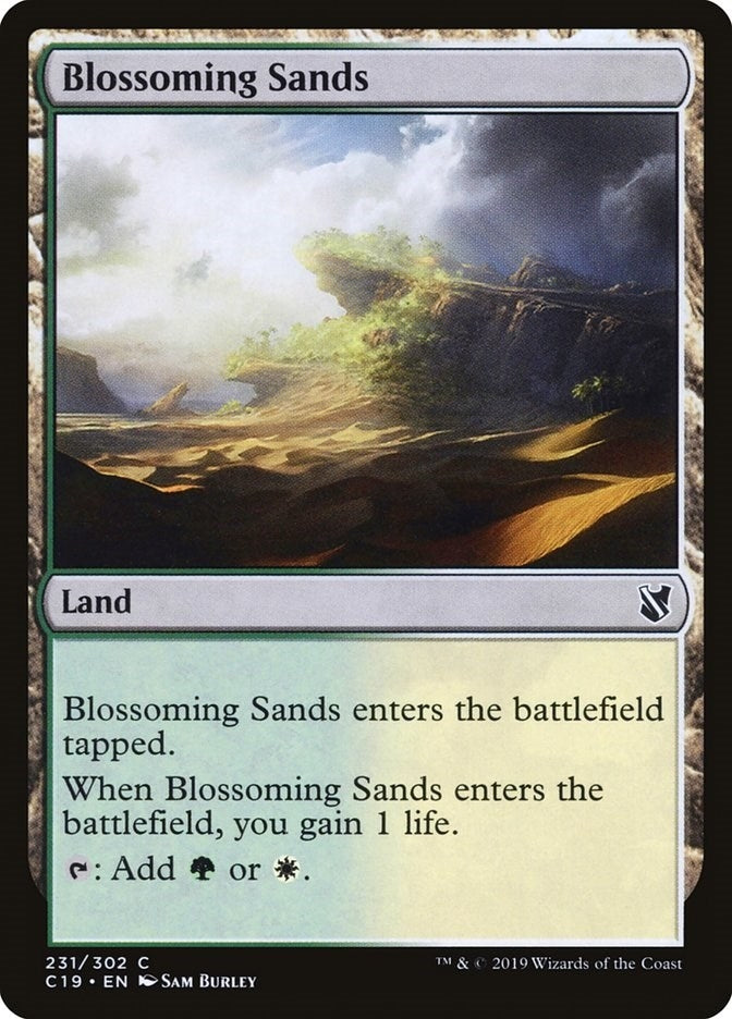 Image for Blossoming Sands (231) [Commander 2019]