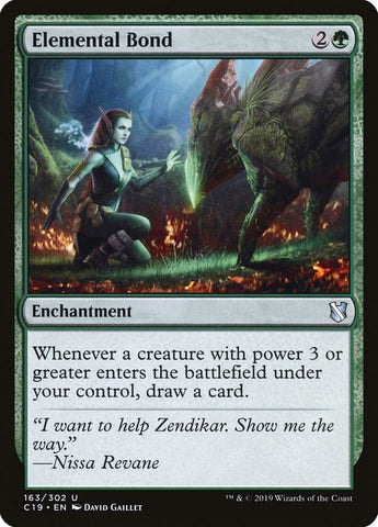 Image for Elemental Bond (163) [Commander 2019]