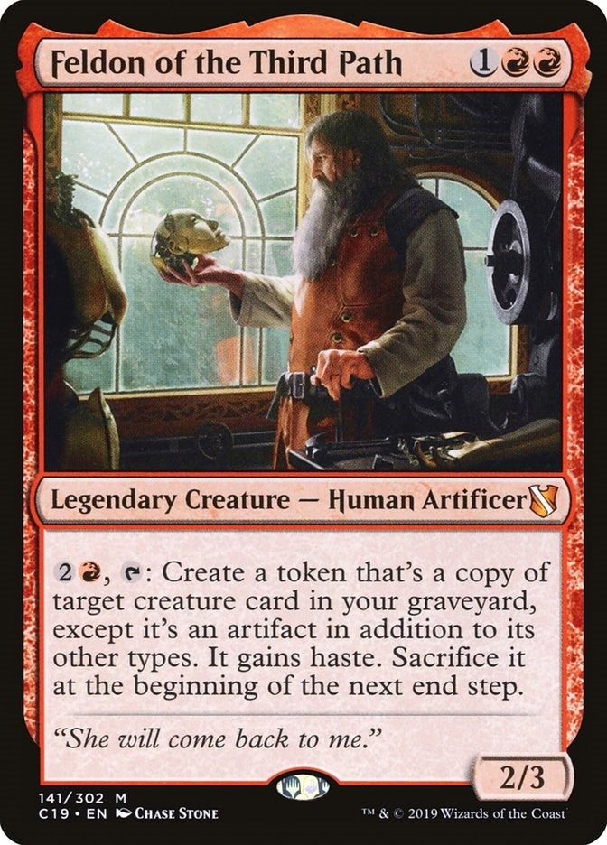 Image for Feldon of the Third Path (141) [Commander 2019]