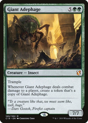 Image for Giant Adephage (169) [Commander 2019]