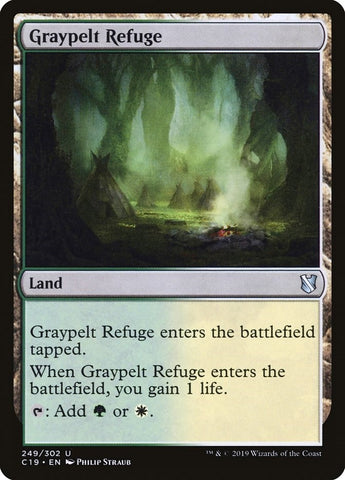 Image for Graypelt Refuge (249) [Commander 2019]
