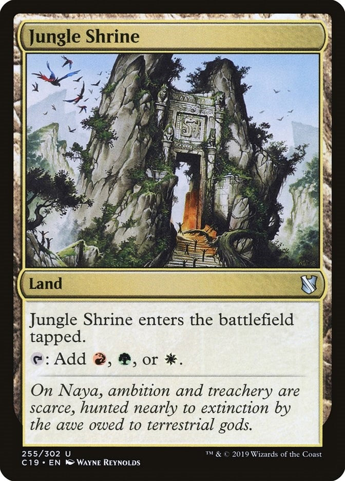Image for Jungle Shrine (255) [Commander 2019]