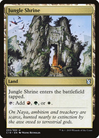 Image for Jungle Shrine (255) [Commander 2019]