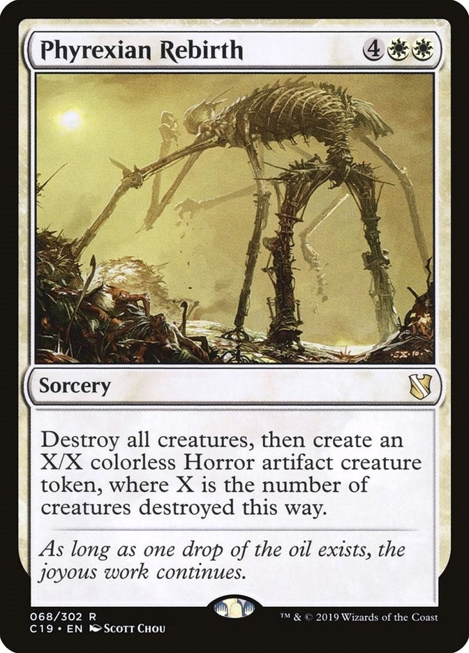 Image for Phyrexian Rebirth (68) [Commander 2019]