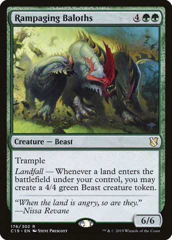 Image for Rampaging Baloths (176) [Commander 2019]