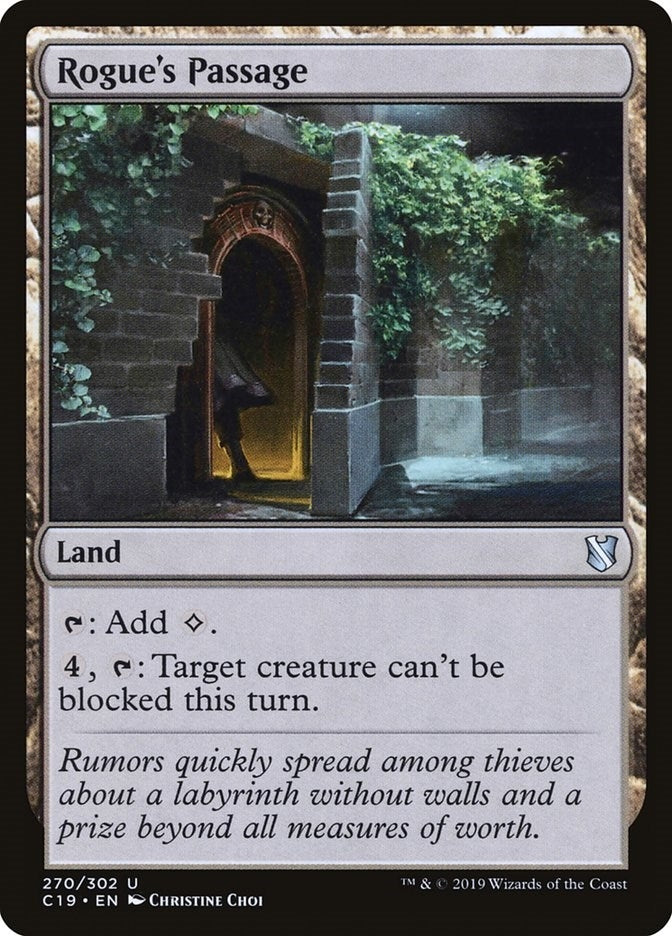 Image for Rogue's Passage (270) [Commander 2019]