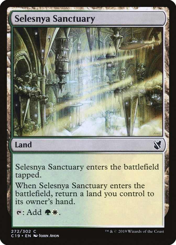 Image for Selesnya Sanctuary (272) [Commander 2019]
