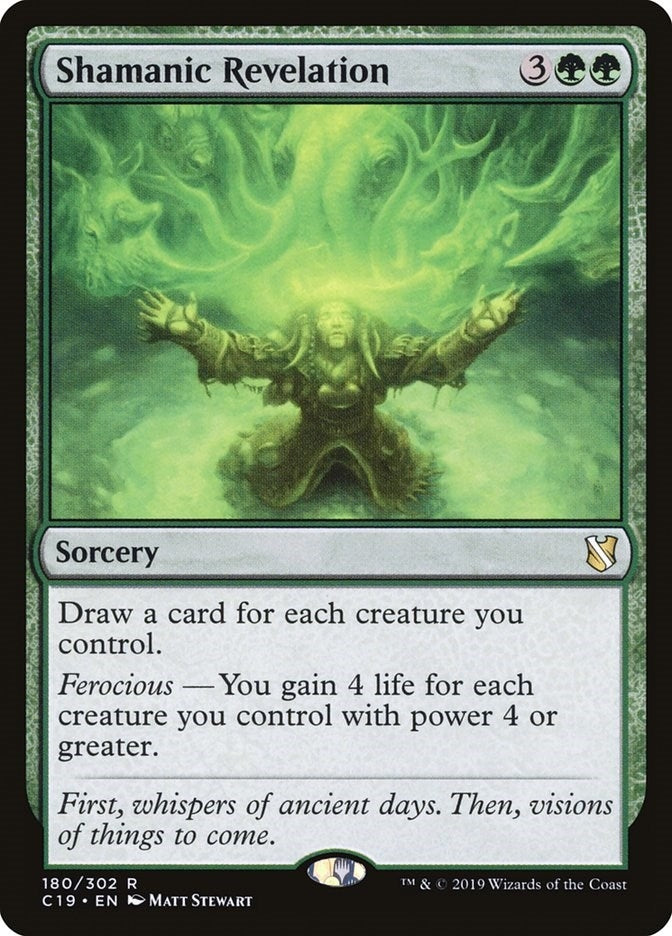 Image for Shamanic Revelation (180) [Commander 2019]