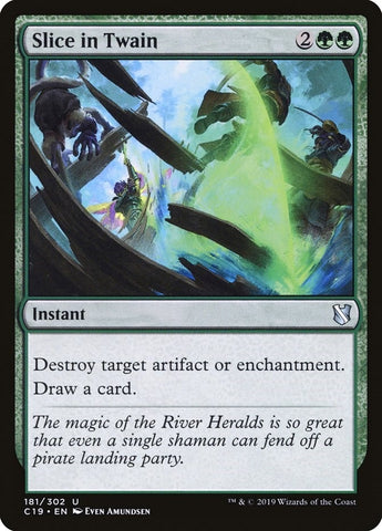 Image for Slice in Twain (181) [Commander 2019]