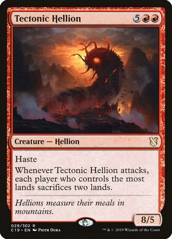 Image for Tectonic Hellion (29) [Commander 2019]