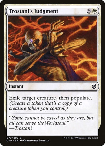 Image for Trostani's Judgment (77) [Commander 2019]