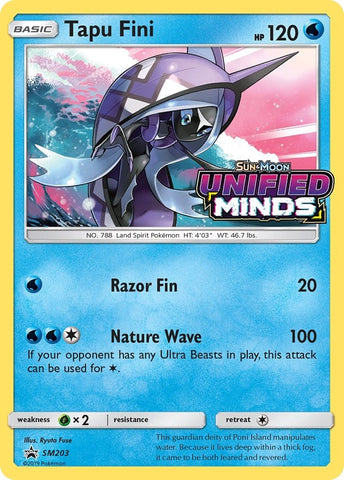 Image for Tapu Fini - SM203 (Prerelease) (SM203) [SM Promos]
