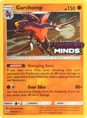 Garchomp - 114/236 (Cosmos Holo) (114/236) (Miscellaneous Cards & Products)