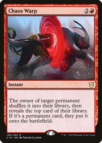 Image for Chaos Warp (136) [Commander 2019]