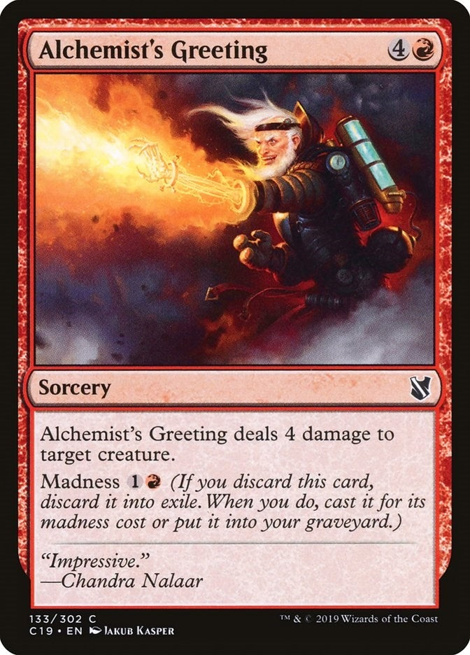 Image for Alchemist's Greeting (133) [Commander 2019]