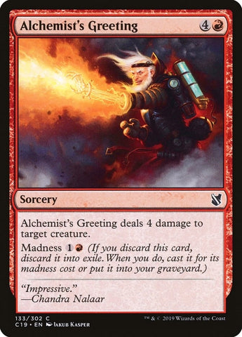 Image for Alchemist's Greeting (133) [Commander 2019]