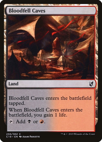Image for Bloodfell Caves (230) [Commander 2019]