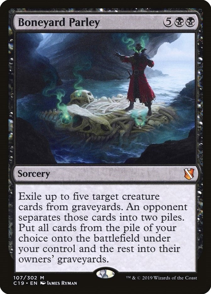 Image for Boneyard Parley (107) [Commander 2019]