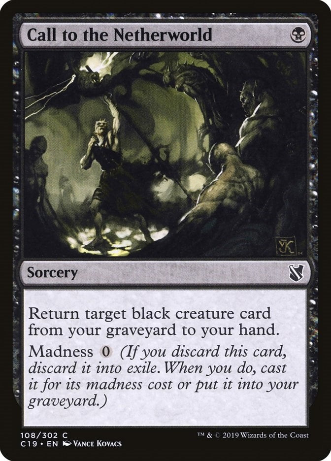 Image for Call to the Netherworld (108) [Commander 2019]