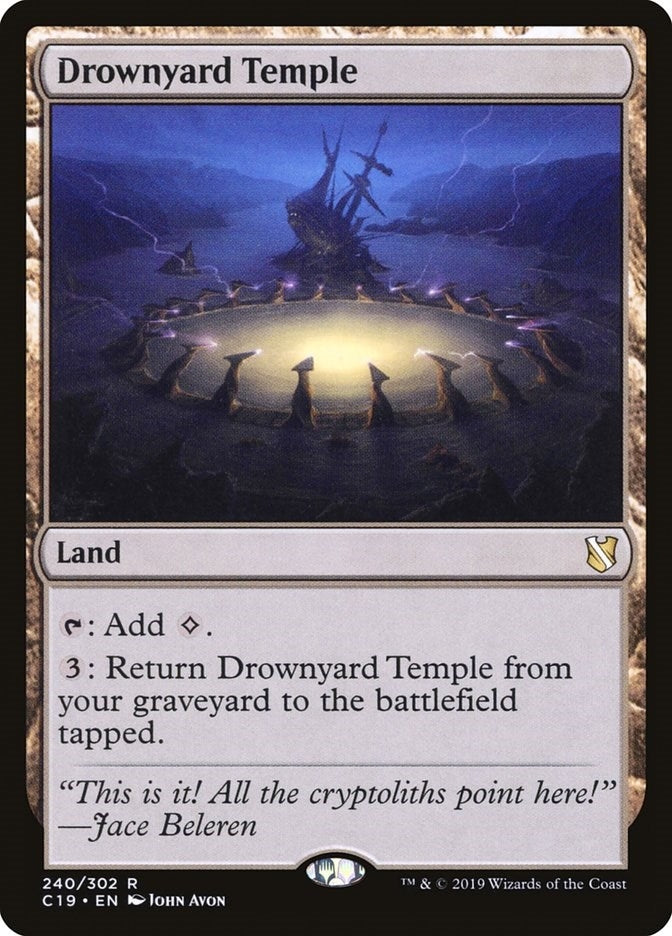 Image for Drownyard Temple (240) [Commander 2019]