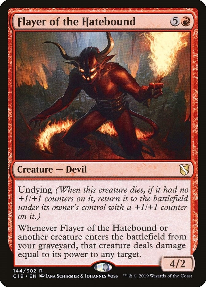 Image for Flayer of the Hatebound (144) [Commander 2019]