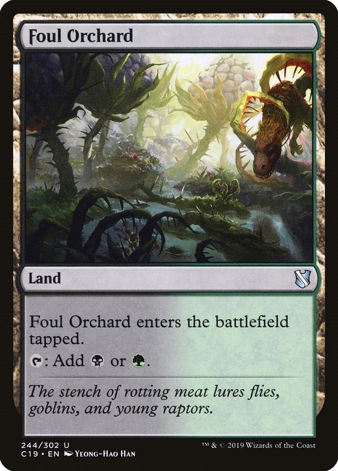 Image for Foul Orchard (244) [Commander 2019]