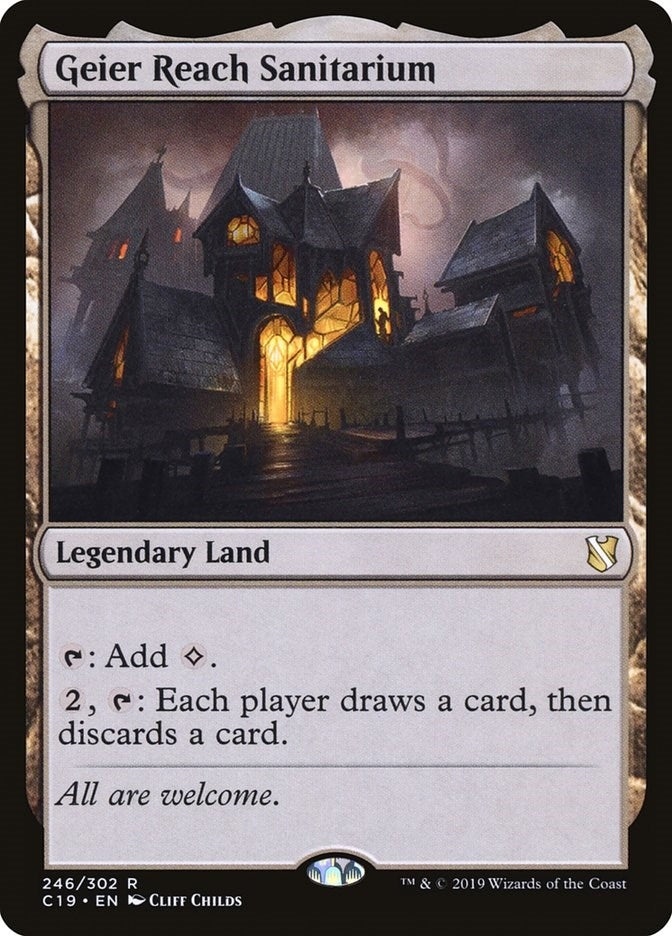 Image for Geier Reach Sanitarium (246) [Commander 2019]