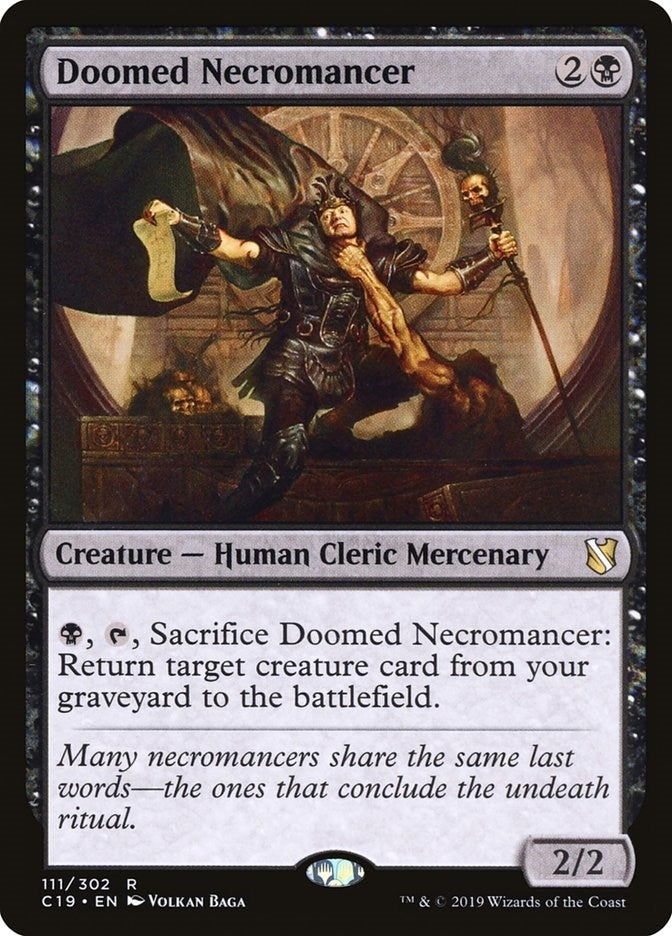 Image for Doomed Necromancer (111) [Commander 2019]