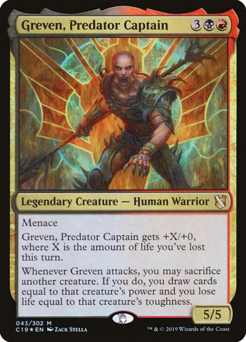 Image for Greven, Predator Captain (43) [Commander 2019]