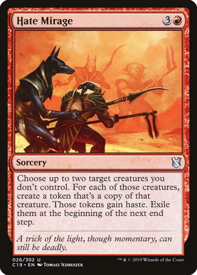 Image for Hate Mirage (26) [Commander 2019]