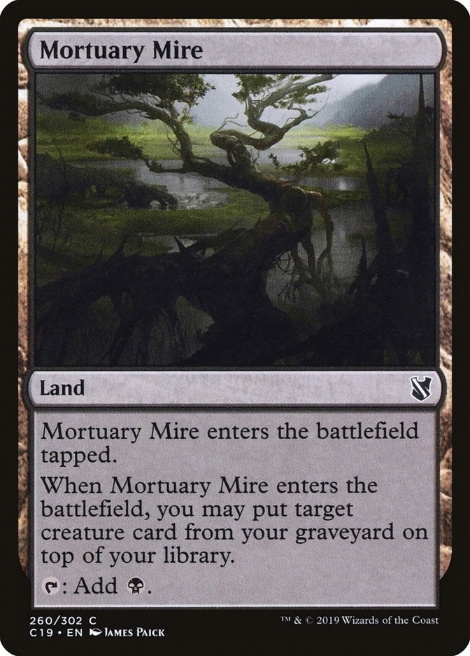 Image for Mortuary Mire (260) [Commander 2019]