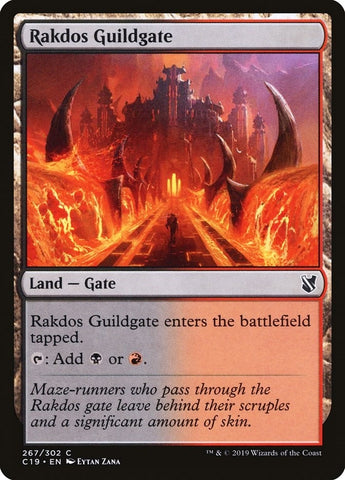 Image for Rakdos Guildgate (267) [Commander 2019]