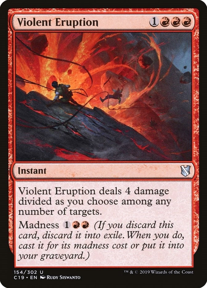 Image for Violent Eruption (154) [Commander 2019]