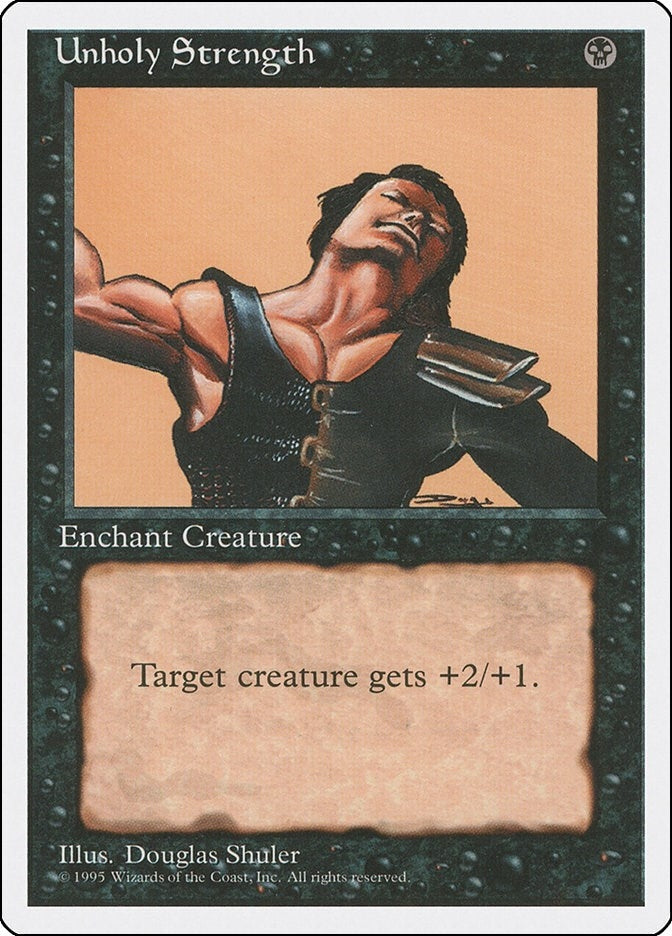 Image for Unholy Strength - Magic: The Gathering