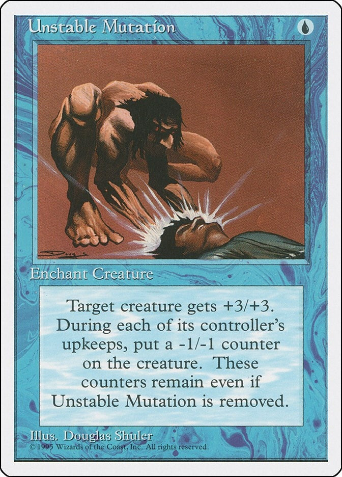 Image for Unstable Mutation - Magic: The Gathering