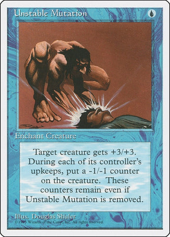 Image for Unstable Mutation - Magic: The Gathering