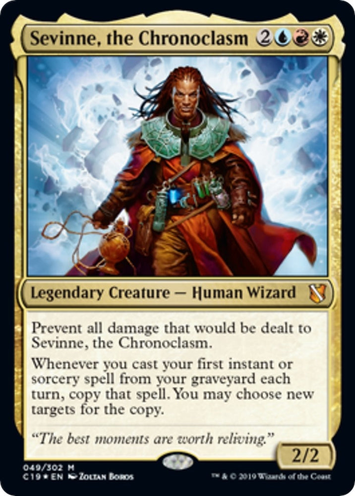Image for Sevinne, the Chronoclasm (Commander 2019) (49) - Magic: The Gathering