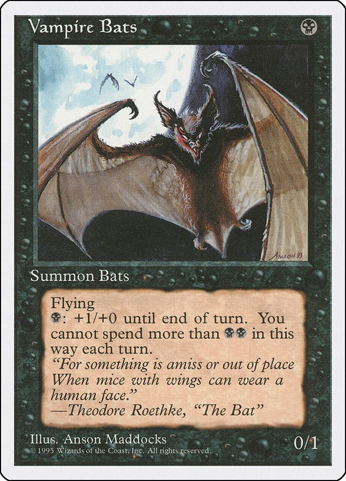 Image for Vampire Bats - Magic: The Gathering