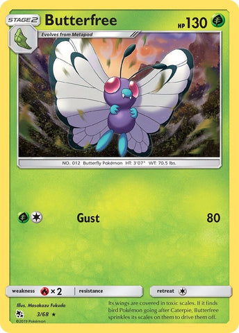 Image for Butterfree (3/68) [Hidden Fates]