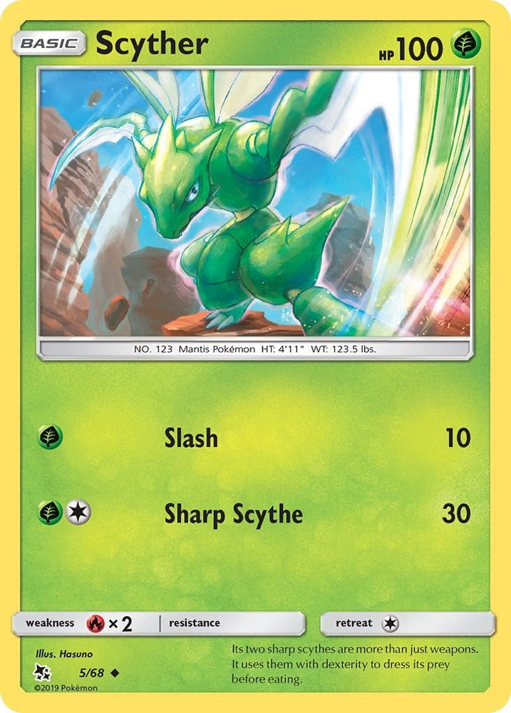 Image for Scyther (5/68) [Hidden Fates]