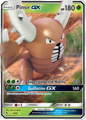 Image for Pinsir GX (6/68) [Hidden Fates]
