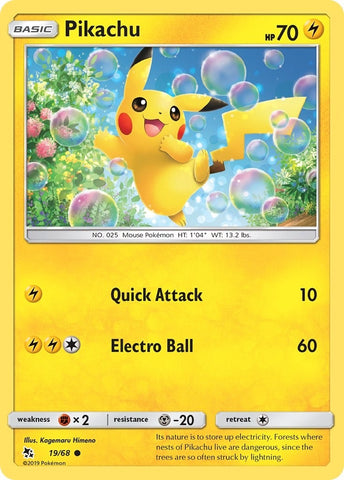 Image for Pikachu (19/68) [Hidden Fates]
