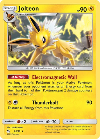 Image for Jolteon (23/68) [Hidden Fates]